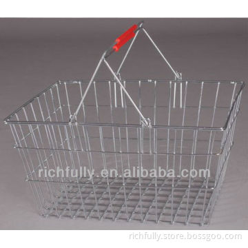 30L Wire Mesh Basket, Vegetable Basket, Used Shopping Baskets